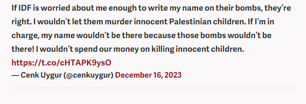 İsrail'in Hedefindeki Türk: Gazze'ye atılan bombanın üzerine onun ismini yazdılar!