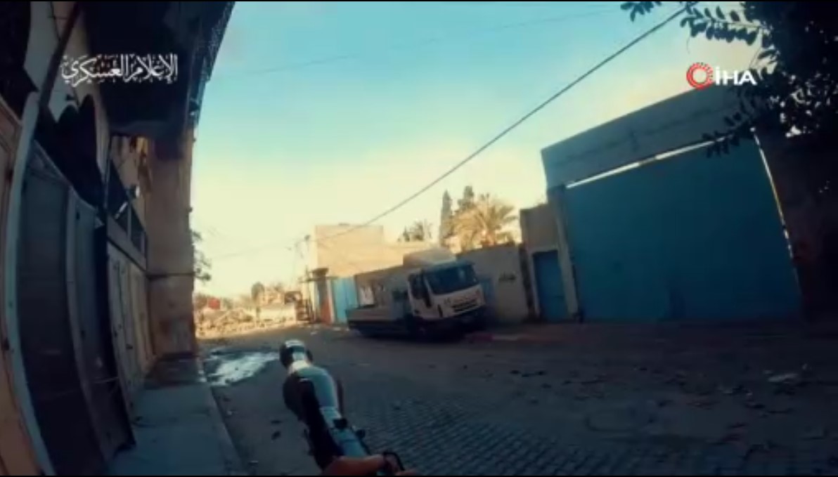 Hamas'ın silahlı kanadı İzzeddin el-Kassam Tugayları, yeni görüntüleri ortaya çıktı!