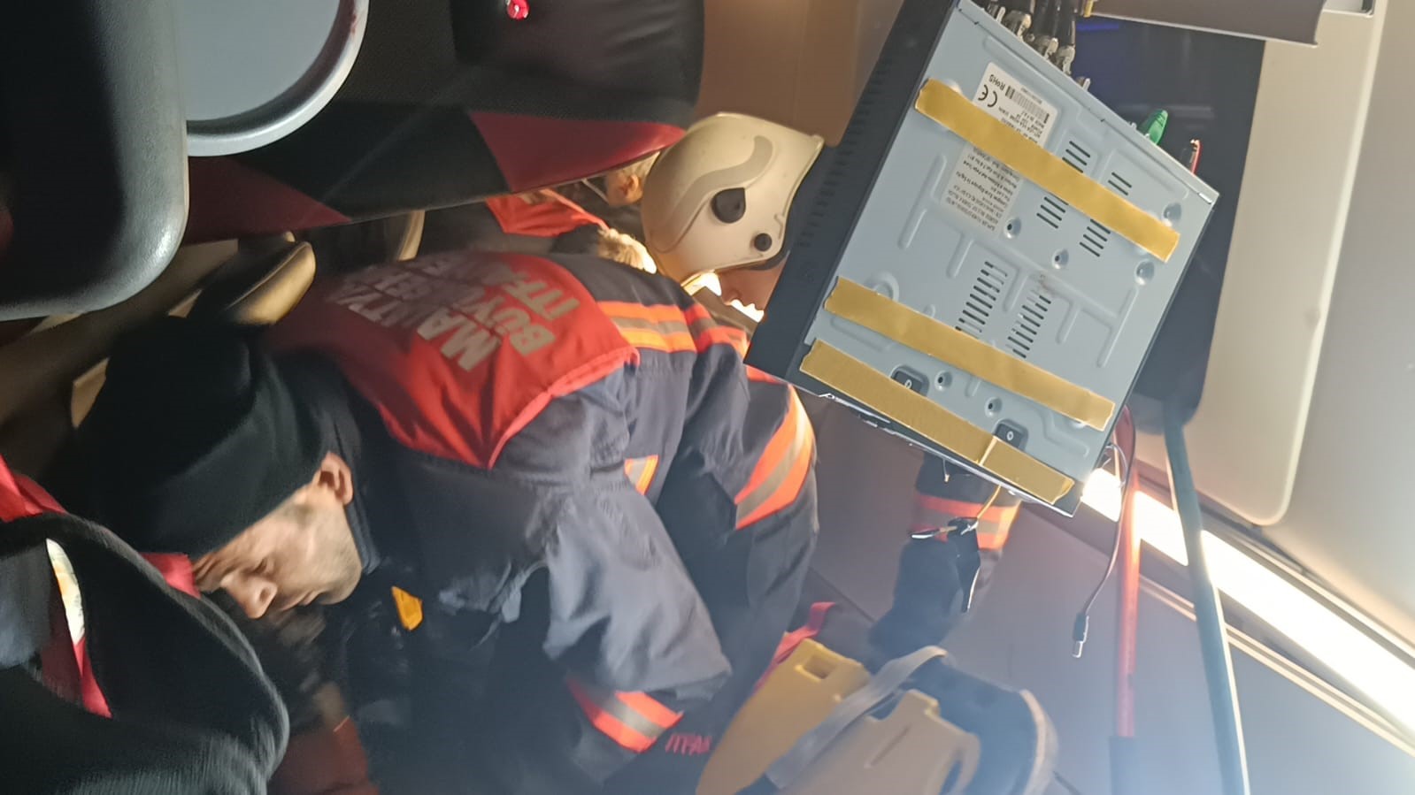 Malatya'da yolcu otobüsü devrildi! Ölü ve çok sayıda yaralılar var!