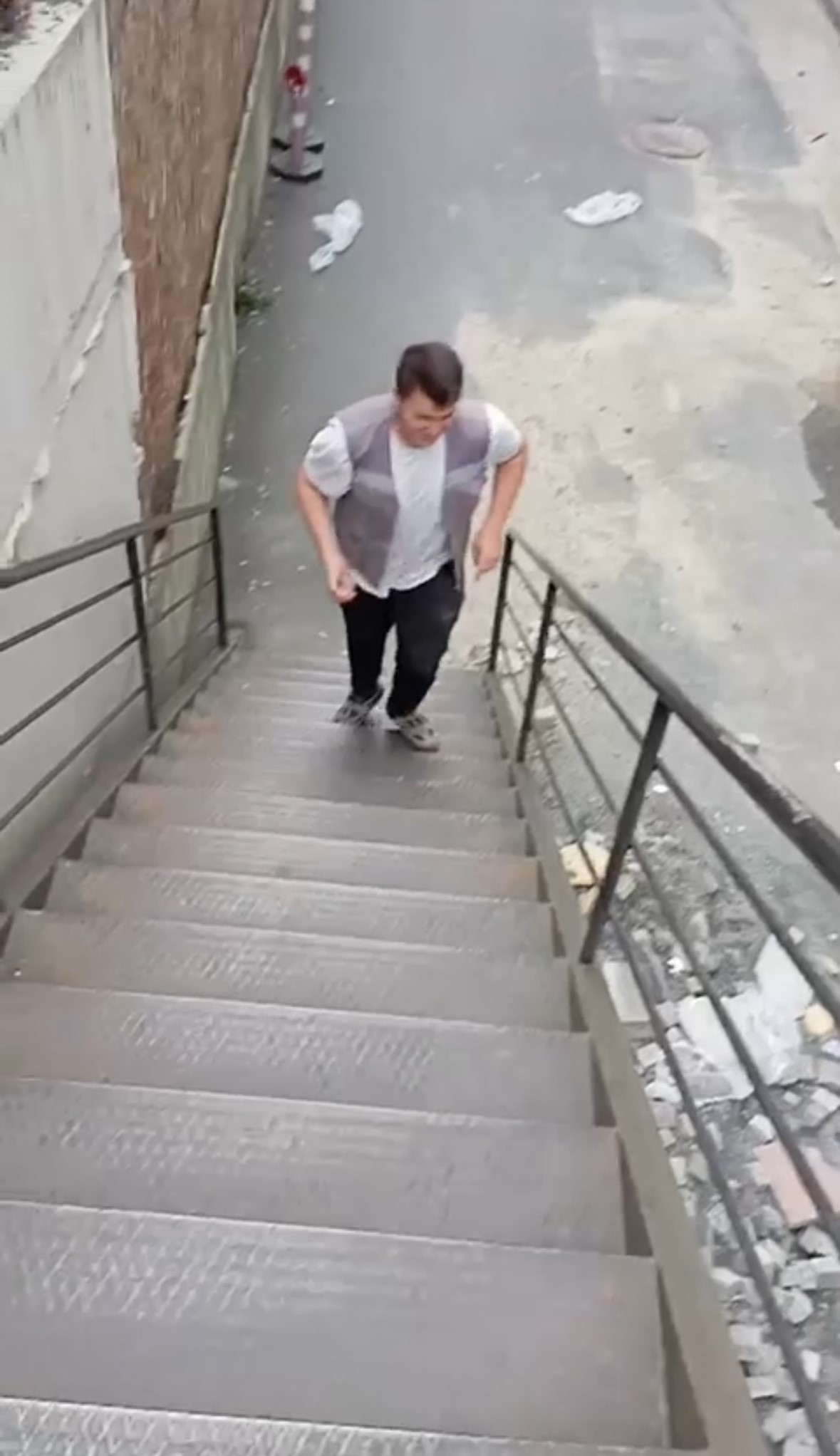 Yaptığı marifetmiş gibi görüntüleri kayda aldı! Kediye taş atan gence ceza kesildi!