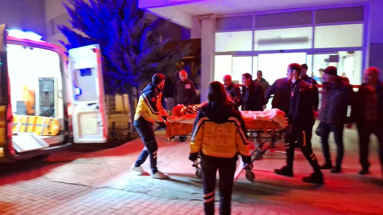 Çorum'da bir evde tüpten sızan gaz büyük bir gürültü ile patladı!