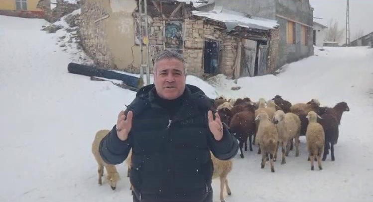 Doğudaki kar büyükler için çileye, çocuklar için eğlenceye dönüştü!