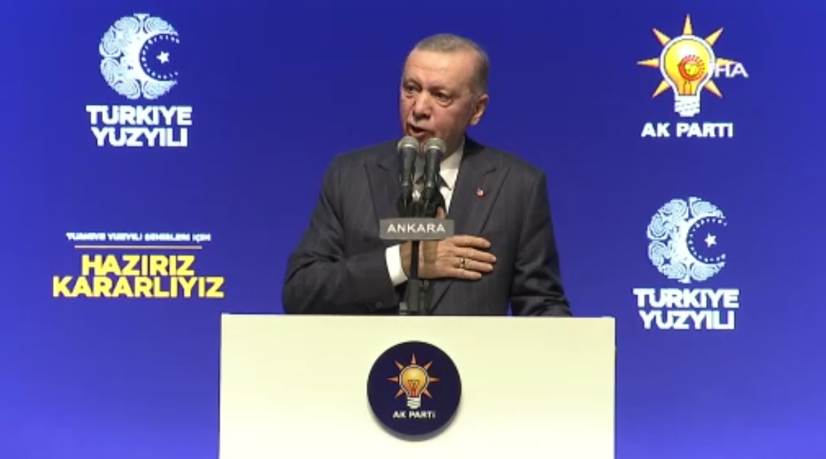 Cumhurbaşkanı Erdoğan, AK Parti Aday Tanıtım Toplantısı’na konuştu