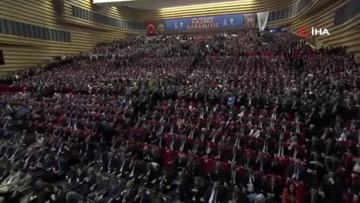 Cumhurbaşkanı Erdoğan, AK Parti Aday Tanıtım Toplantısı’na konuştu