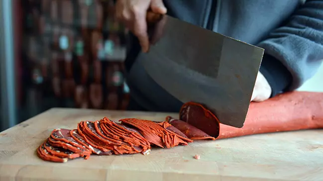 Kayak sezonunun açılması, pastırmacıların yüzünü güldürdü!