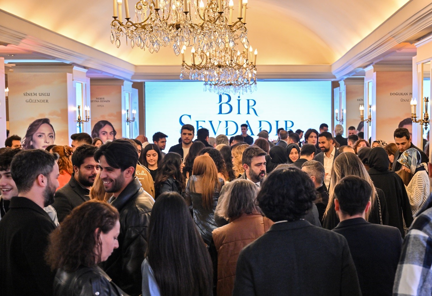 TRT 1'de yepyeni bir yeni dizi! “Bir Sevdadır” dizisine görkemli gala