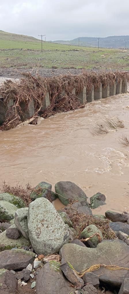 Siverek’te şiddetli yağış, sulama barajını patlattı!