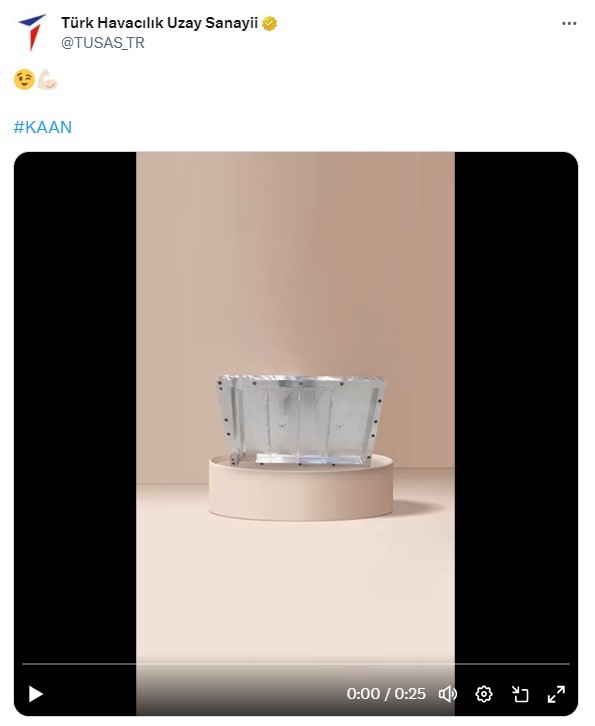 Alın size kalorifer peteği! TUSAŞ’tan “kalorifer petekli” gönderme!