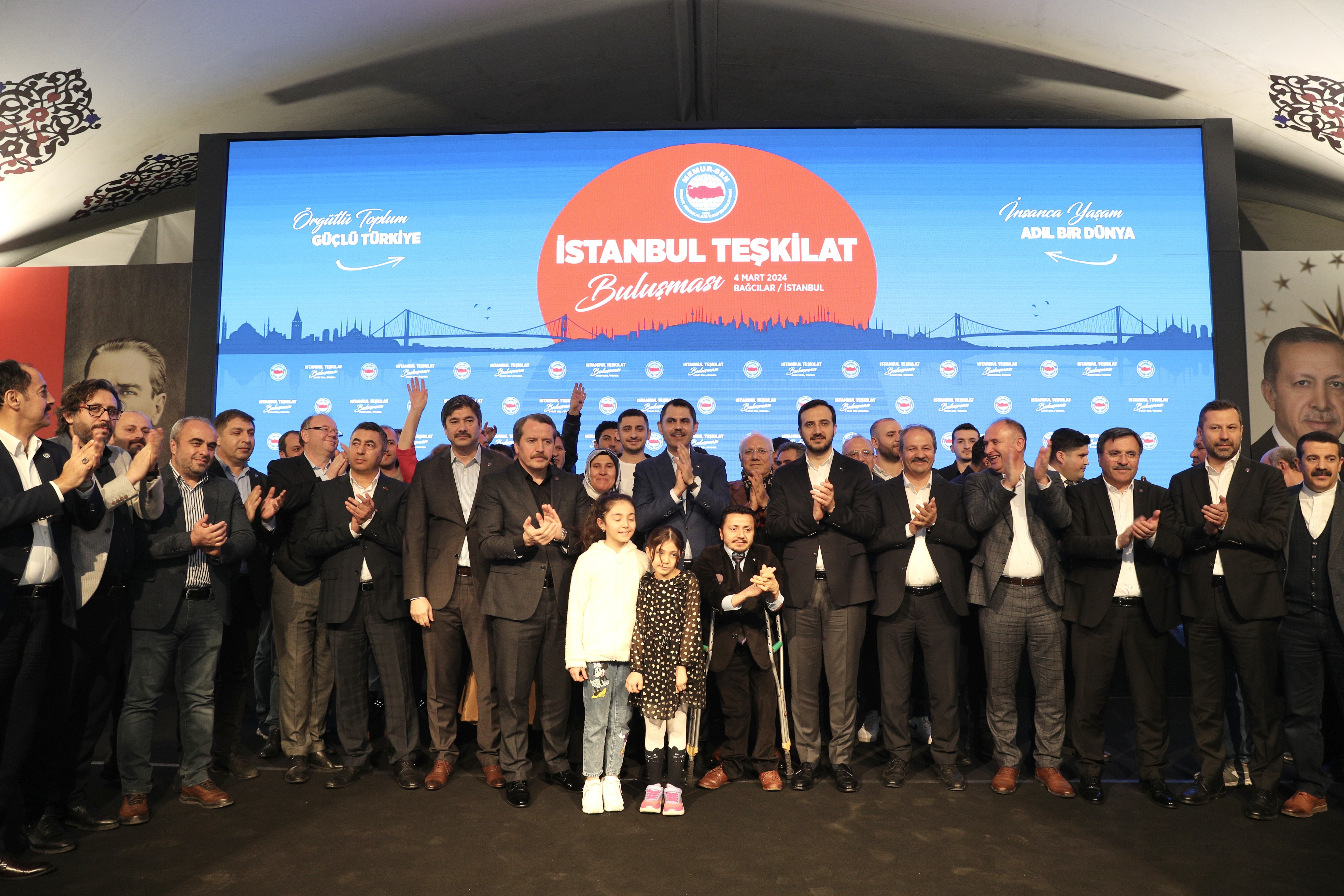İBB Başkan Adayı Murat Kurum Memur-Sen İstanbul Teşkilat Buluşması’nda konuştu: