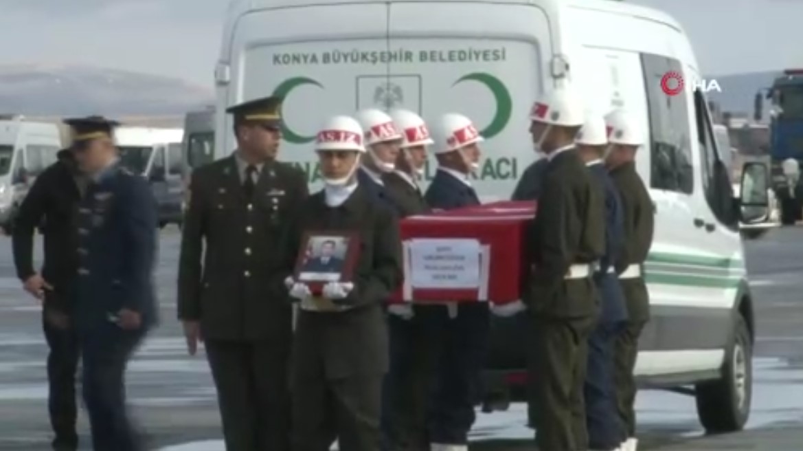 Şehit Uzman Çavuş Ercan Güven için bugün tören düzenlendi