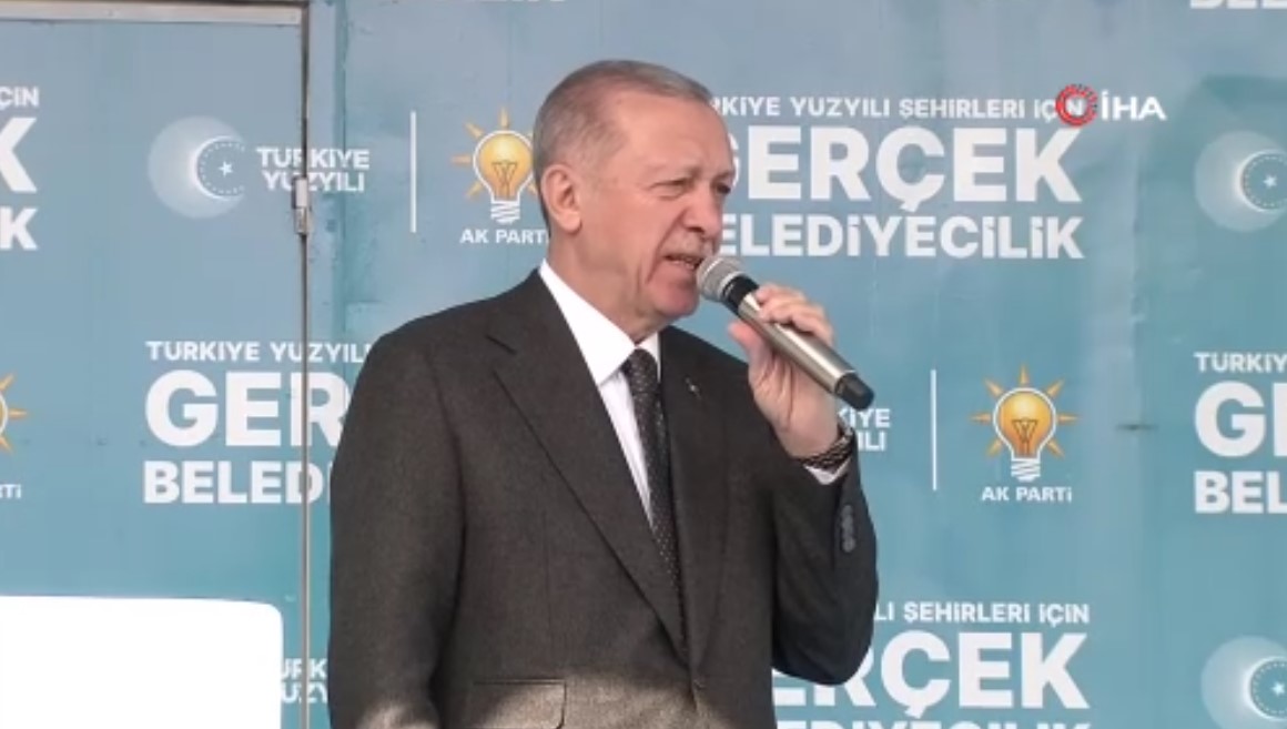 Cumhurbaşkanı Erdoğan Aksaray mitinginde seslendi: ''Mücadele bayrağını daha yukarıya taşıma vaktidir''