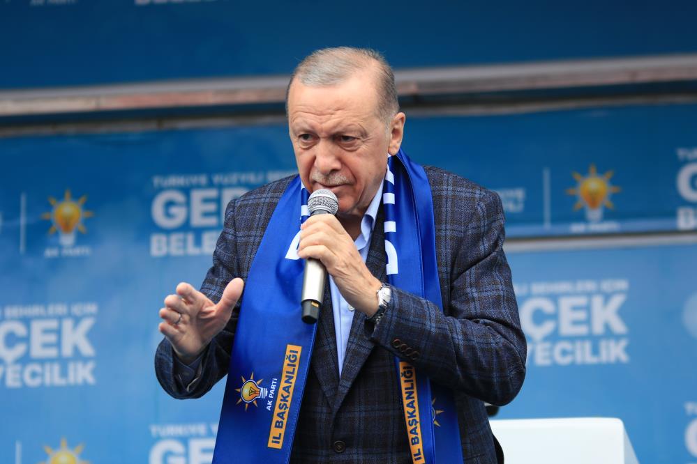 Cumhurbaşkanı Erdoğan Diyarbakır'da konuştu: “DEM benim Kürt kardeşimin iradesini işportaya çıkarmıştır”