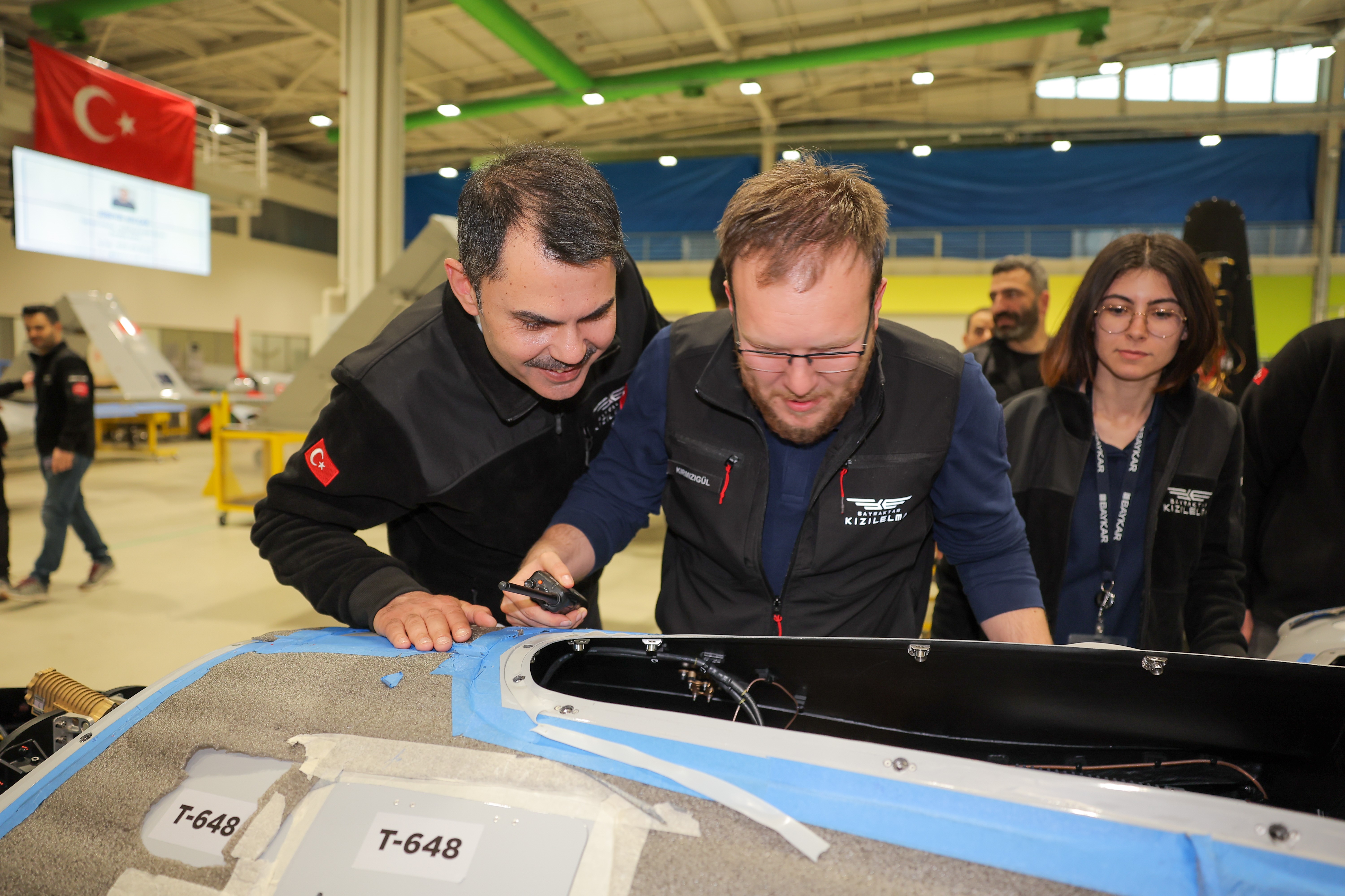 Murat Kurum, Selçuk Bayraktar'la bir araya geldi