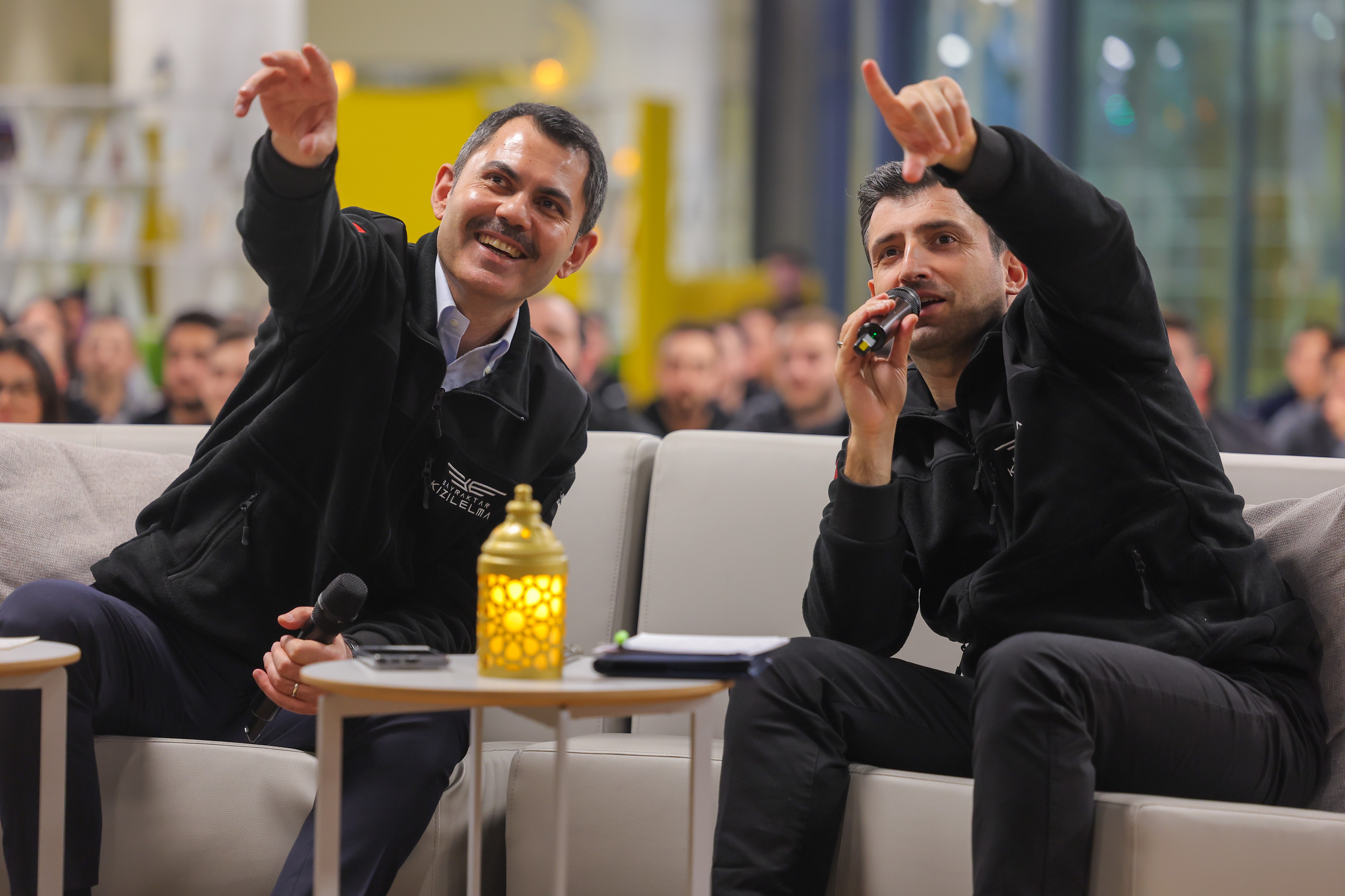 Murat Kurum, Selçuk Bayraktar'la bir araya geldi