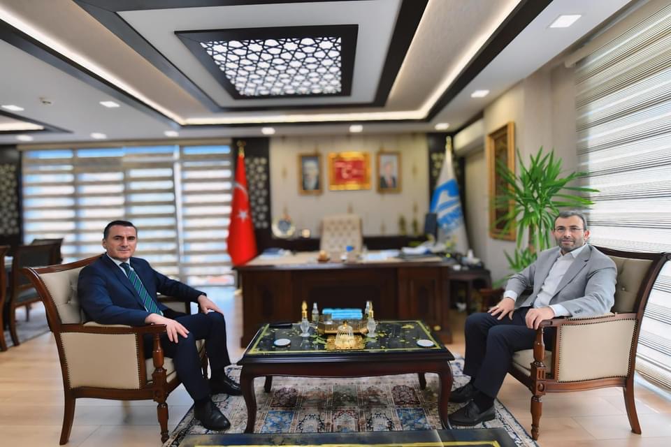 Pendik Kaymakamı Mehmet Yıldız'dan Ahmet Cin'e hayırlı olsun ziyareti