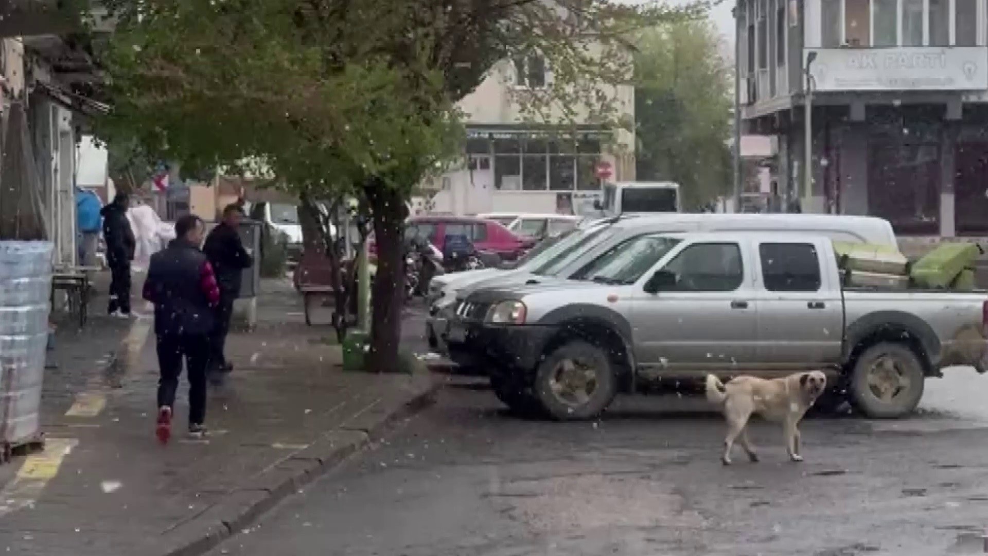 Mevsimler şaşırdı! Mayıs ayında o, ilde resmen lapa lapa kar yağdı!