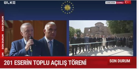 Başkan Erdoğan'ın açılışını yaptığı Kariye Camii'de, 79 yıl sonra ilk kez ezan sesi yükselecek!