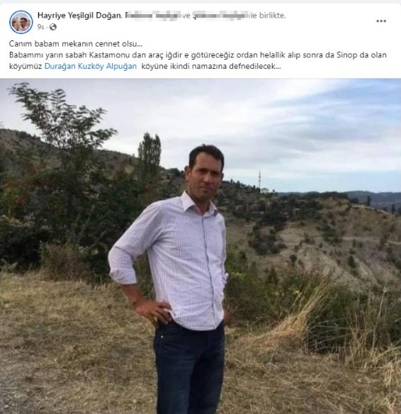 Kastamonu’da vahşi cinayet! Başı kesilerek su kanalına atılan, inşaat ustasının kızının paylaşımı yürekleri yaktı!