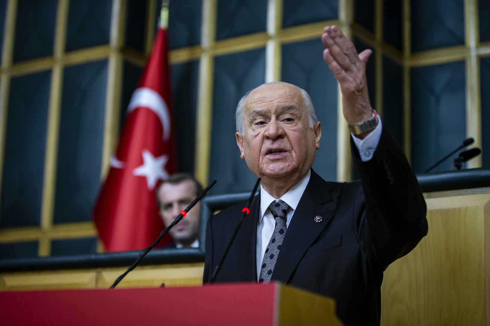 Devlet Bahçeli'nin grup toplantısında Netanyahu'ya sert çıkışı: Mazlumların kanında boğulacak! 