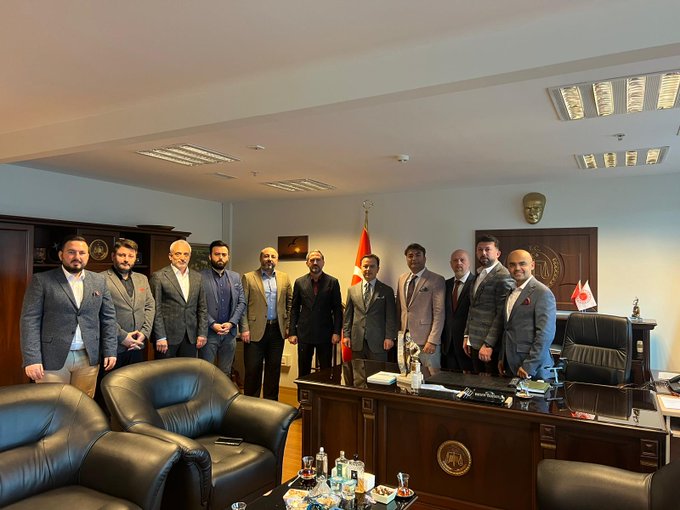 AHİSİAD'tan İstanbul Anadolu Mahkemeleri Cumhuriyet Başsavcı Vekili Hasan TURGUT'a ziyaret