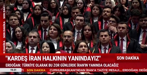 Cumhurbaşkanı Erdoğan, “26. Dönem Adli Yargı ve 16. Dönem İdari Yargı Kura Töreni”nde konuştu