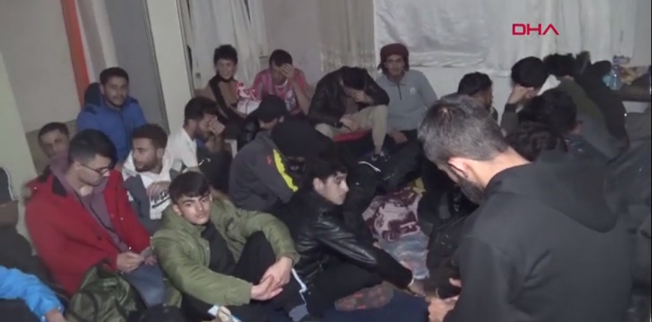 Polisin operasyon yaptığı evde, içler acısı görüntü!