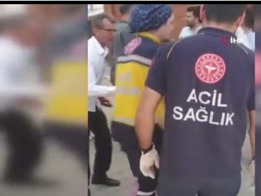 Okulda bahçesinde dehşet! Eli demire saplanan çocuğun yardımına itfaiye koştu!
