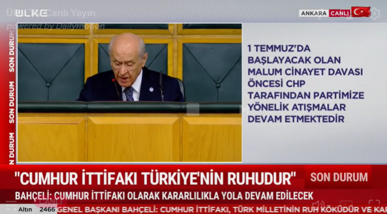 Devlet Bahçeli grup toplantısında konuştu: 'Dünya Savaşı'na karşı Teyakkuzda olmalıyız'