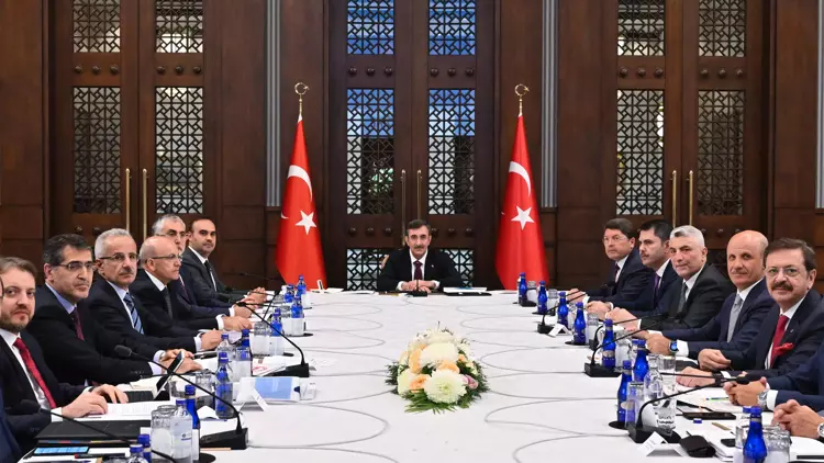 Cumhurbaşkanı Yardımcısı Yılmaz, YOİKK Toplantısı'nda konuştu: ''Verimlilik ve ihracat artışını sağlamayı amaçlıyoruz''
