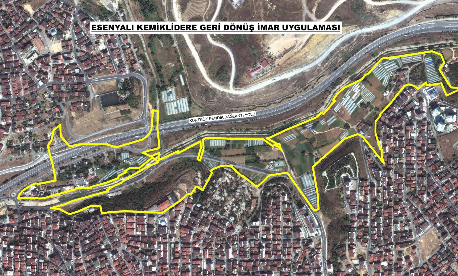 Başkan Cin'den Esenyalılara müjde! Kemiklidere İmar Uygulaması Tamamlandı