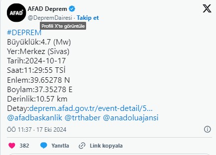 Deprem mi oldu? Deprem nerde oldu? Türkiye beşik gibi sallanıyor