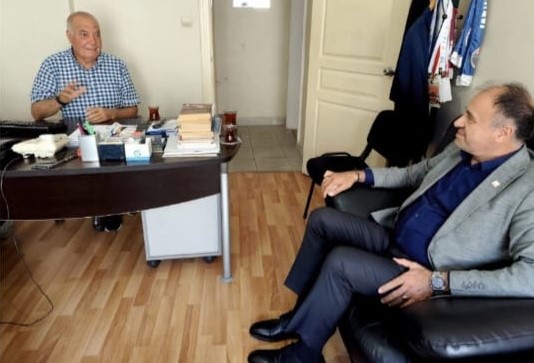 CHP Pendik İlçe Başkanı Niyazi Güneri'den Anadolu Kent Haber gazetesi'ne ziyaret