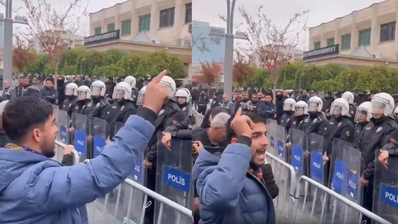 Batman'da 'Vali çık lan buraya" diyerek terör estiren, PKK yandaşı tutuklandı!