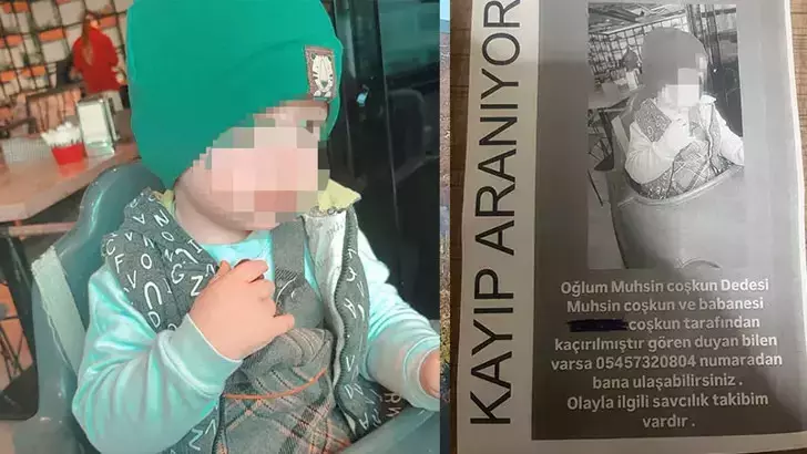 Babaanne ve dedenin torun kaçırma iddiasında yeni gelişme: Muhsin bebek annesine kavuştu!