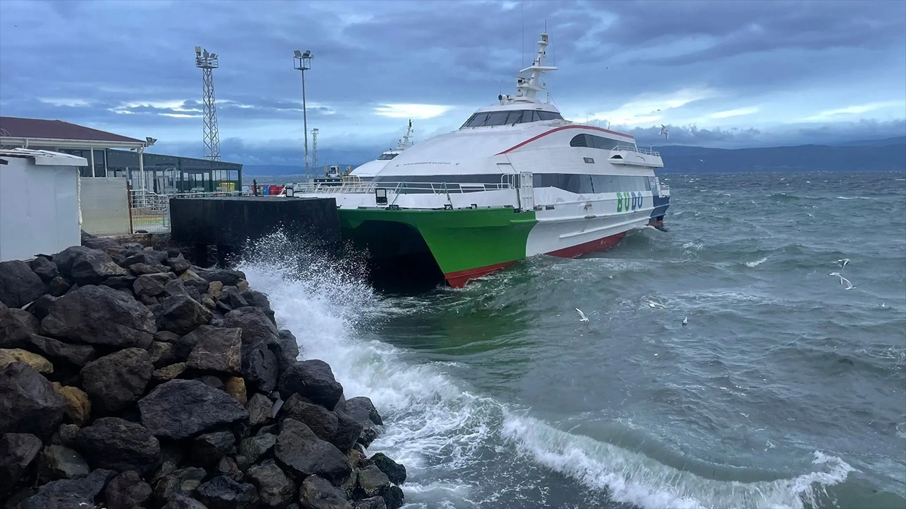 Bursa ile İstanbul arasındaki deniz otobüslerinin bazı seferleri iptal edildi: İşte iptal olan o, sefer saatleri...