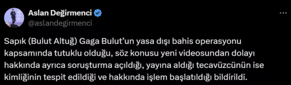 Tam anlamıyla rezalet! Gaga Bulut ve pedofili sapık sosyal medyayı ayağa kaldırdı!