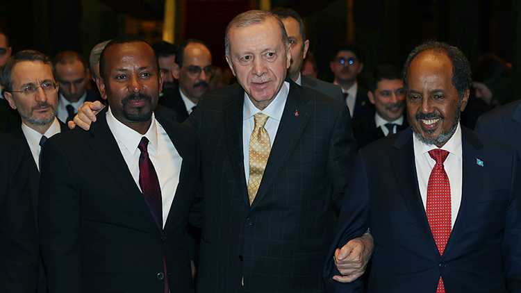 Somali ve Etiyopya arasında yeni bir başlangıç! Erdoğan: Huzur ve refahını arttıracak projeleri beraberce hayata geçireceğiz