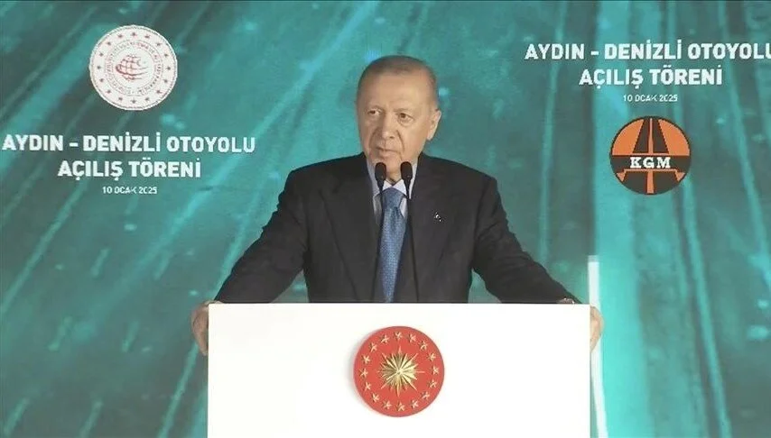 Cumhurbaşkanı Recep Tayyip Erdoğan'dan önemli açılış: Aydın- Denizli Otoyolu genişliyor!