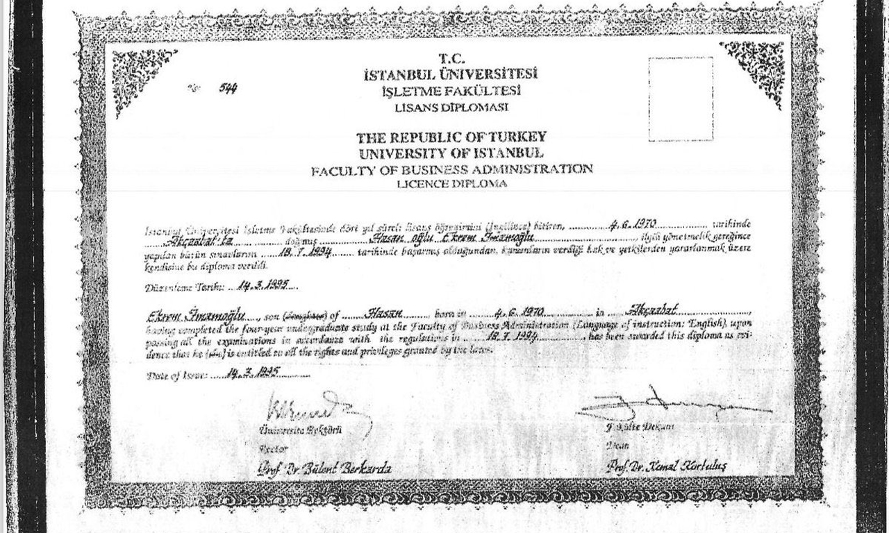 Son dakika! Savcılık İmamoğlu'nun diplomasını kanuna aykırı gördü: Üniversiteye yazı gönderildi!