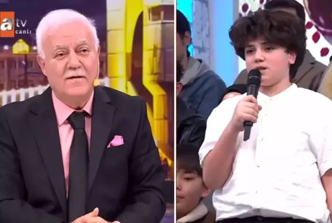 Nihat Hatipoğlu'nun iftar programında milyonların merak ettiği, o soruyu küçük çocuk sordu: Kaçak siteden maç izlemek günah mı?