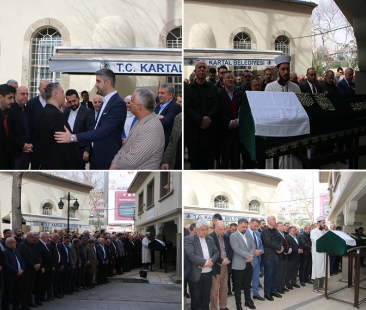 Kartal Belediye başkanı Gökhan Yüksel acı gününde gazeteci Murat Karaca'yı yalnız bırakmadı