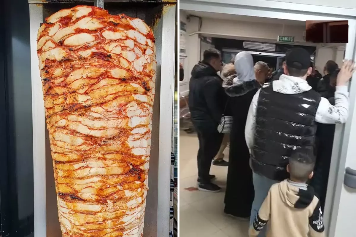 Tavuk dönerde skandal hile: Kokuşmuş etleri çamaşır suyu ile marine ettiler!