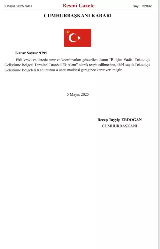 Erdoğan imzayı attı: Atatürk Havalimanı'na dev merkez geliyor!