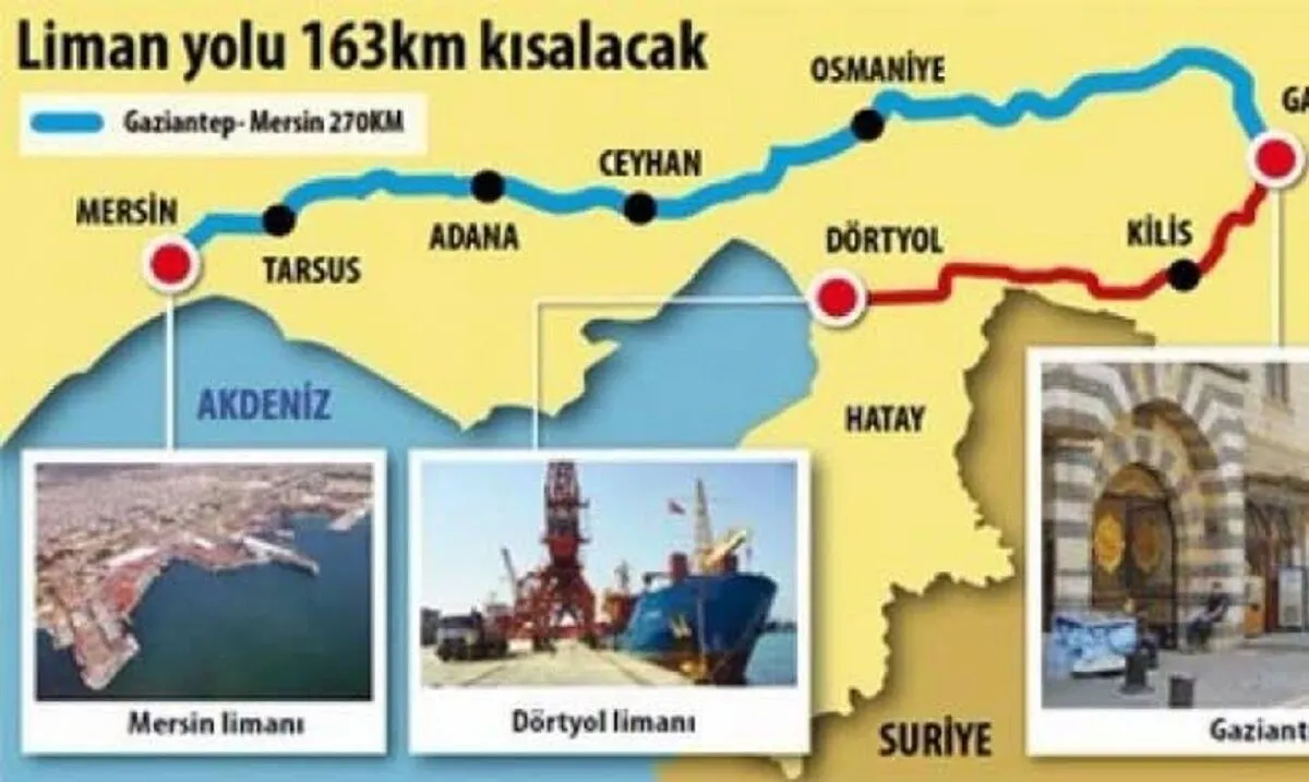 Dev projede önemli aşama! Ali Şahin: Gaziantep bir liman kenti olacak!