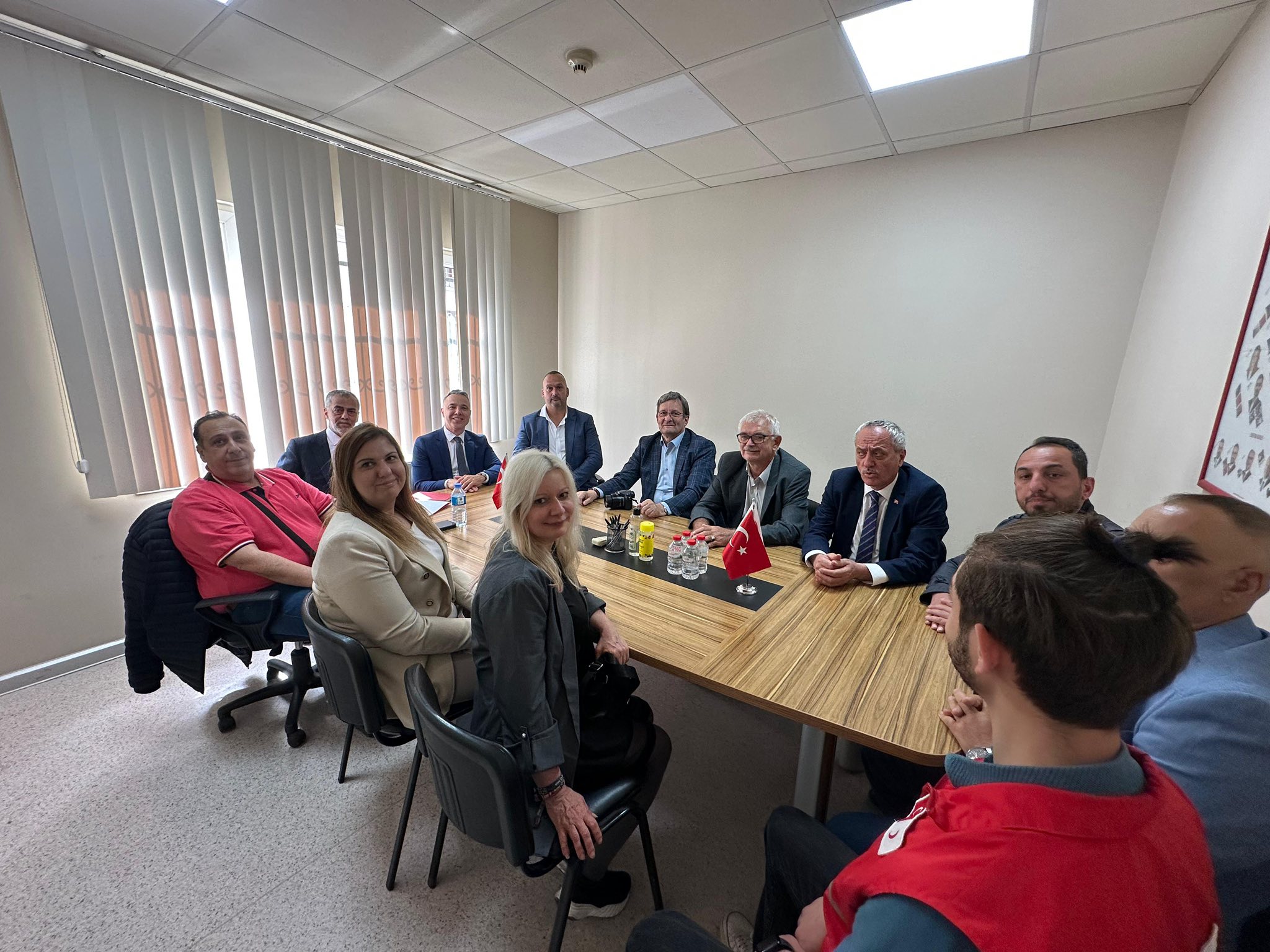 Pendik Kızılay Şubesi Macaristan Kispest Heyetini Ağırladı