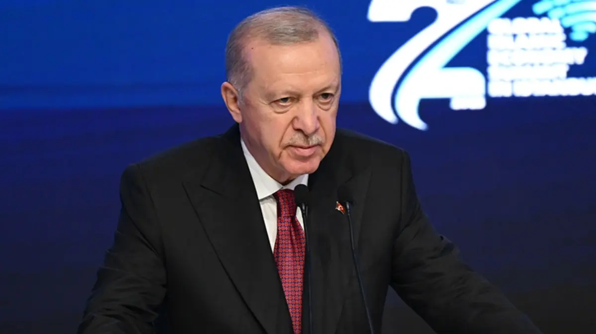 Cumhurbaşkanı Erdoğan, İstanbul Finans Merkezi'nde konuştu: Bu ekonomik nizam değişmeli