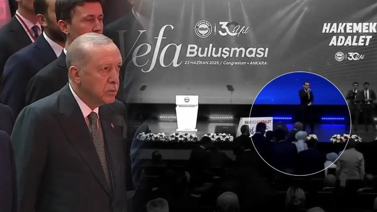 Erdoğan'a telefon gelince salondan ayrıldı: Program sırasında kimden telefon geldi? 