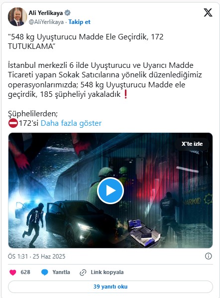 Son dakika: Bakan Yerlikaya son zamanların en büyük operasyonunu duyurdu!