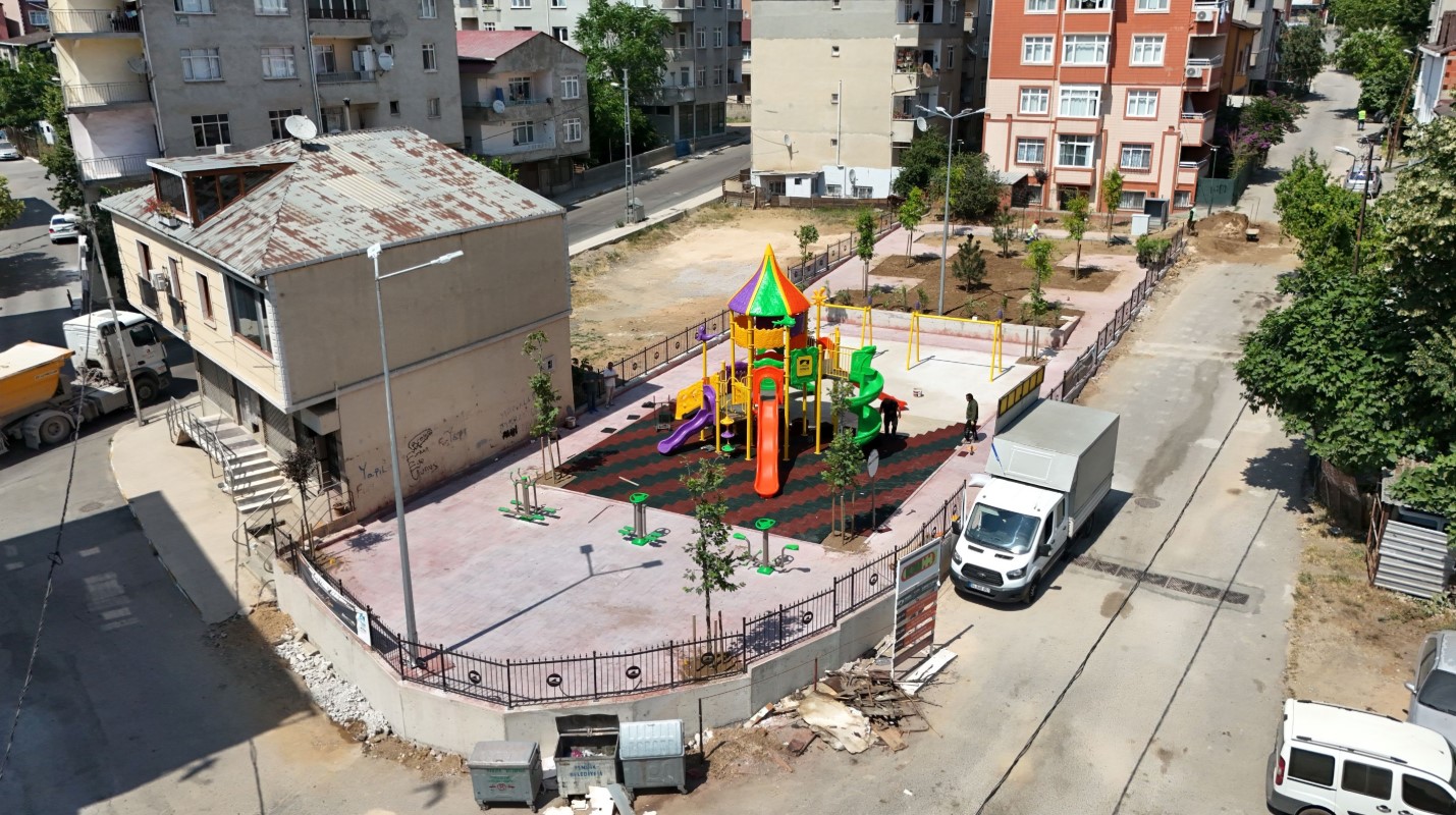 Velibaba’da Yeni Bir Parkın Yapımına Başladılar