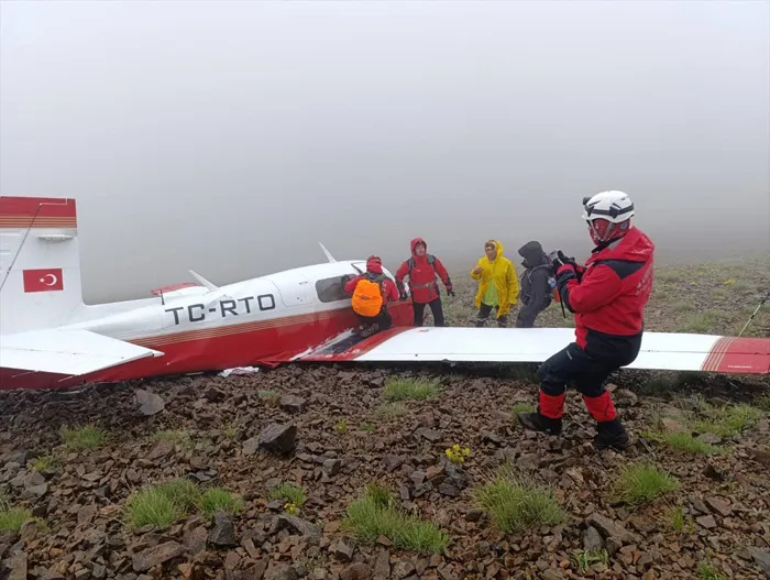 Kaçkar Dağları'ndan acı haber: Düşen özel jetin pilotu hayatını kaybetti!